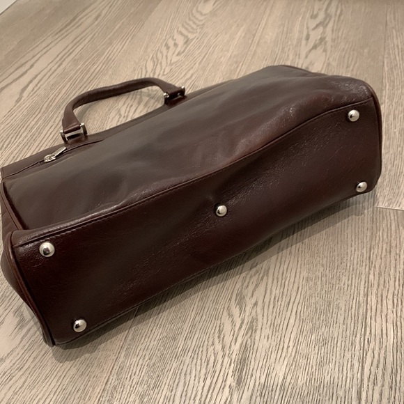 Danier Leather Brown Medium Tote - Picture 4 of 10